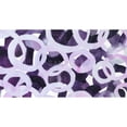 thumbnail image 2 of Cercles Violets Abstraits - Imprimé sur Toile par Begin Édition, 2 of 2