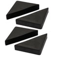 thumbnail image 1 of Unique Bargains 4pcs 80mmx80mm Plastic Table Desk Corner Guard Protector Fit for 19mm Thickness, 1 of 3