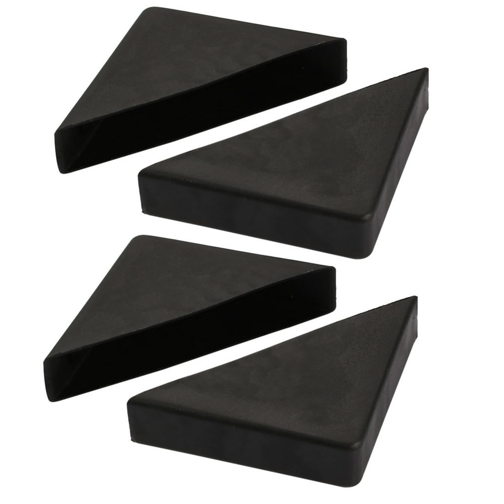 Unique Bargains 4pcs 80mmx80mm Plastic Table Desk Corner Guard