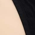 thumbnail image 6 of Delconic Seamless Bandeau Tube Top for Women Stretch Strapless Ribbed Crop Top Lightweight Breathable Pullover Design Black 32, 6 of 6