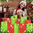 thumbnail image 2 of 24 Piezas Bolsas Navideñas Bolsas Navideñas Bolsas de Regalos Navideños Bolsas de Papel para Buffet de Dulces Rojas para Vacaciones Navideñas B, 2 of 5