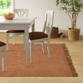thumbnail image 4 of SUNDEREY 4'x6' Washable Area Rug,4x6ft Bohemian Bedroom Rug Hand-Woven Cotton Living Room Rug,Stain Resistant Boho Rug Low-Pile Throw Rug for ‎Dining Room Office,Red, 4 of 7