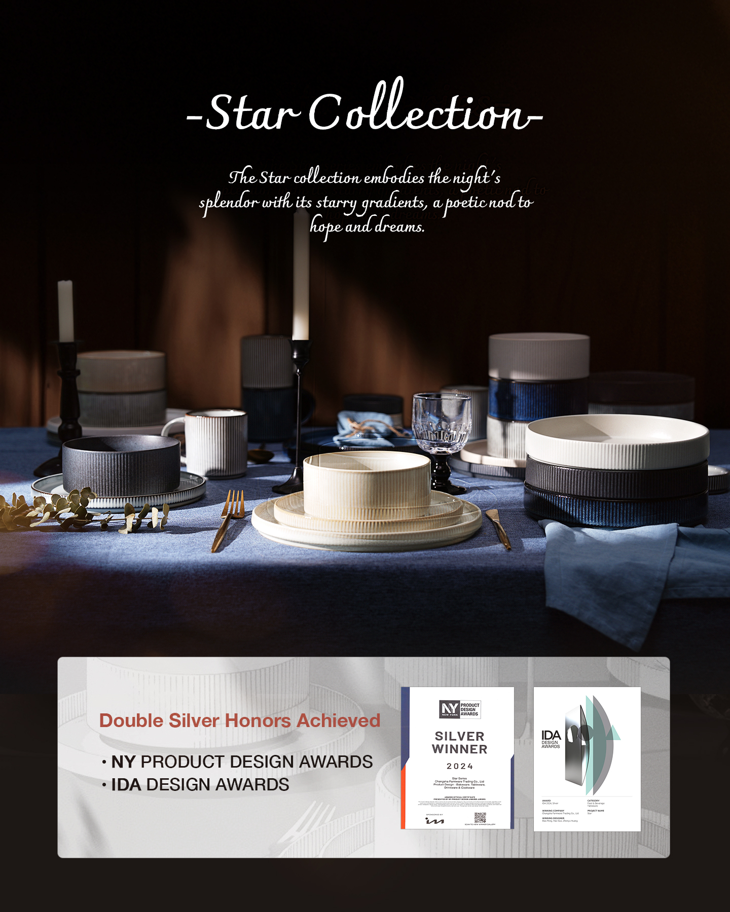 Famiware Stoneware 12-Piece Dinnerware Set, Cappuccino White photo 2