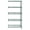 Green, variant on 5-Shelf Proform Wire Shelving Add-On Unit - 18 x 54 x 54 in.