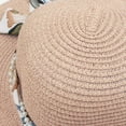 thumbnail image 7 of Diufon Wide Brim Straw Hat for Women Trendy Pearls Hem Outdoor Beach Sun Hats Holiday Style Cap with Bow, 7 of 7