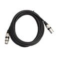 thumbnail image 1 of Cable de señal DMX de 3 polos XLR macho hembra balanceado Yuyangstore Cable XLR macho a hembra, 1 of 8