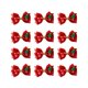 thumbnail image 2 of Ofertas Del Día Liquidación Pares de 12 Adornos de Árboles de Navidad Xihbxyly Lazos Copos de Nieves Accesorios Del Cabello, 2 of 6
