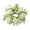 White, variant on Artificial Rose Candle Ring Pillar Candles Greenery Flower Wreath Seasonal Candle Ring for Wedding Centerpiece Holiday Decor