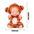 thumbnail image 3 of E Mini Poseable Doll With Outfits For Kids Learning And Creative Play, 3 of 8