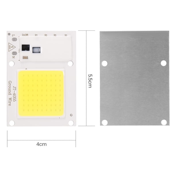 Reflector Led 20/30 / 50W Blanco Frío / Cálido Chip Cob Lámpara De Controlador Ic Inteligente 110V 220V Monstrate HA025693-01