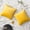 Lemon Yellow, variant on Pack of 2 Velvet Throw Pillow Covers Pompom Decorative Pillowcases Solid Soft Cushion Covers with Poms Square for Couch Sofa Bedroom Car 18x18inch Dark Green