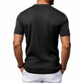 thumbnail image 6 of LODIENY Men's Short Sleeve Workout Shirts Dry Fit Lightweight Moisture Wicking Athletic Tops Crew Neck Running Gym Summer Casual Tees Black M, 6 of 9