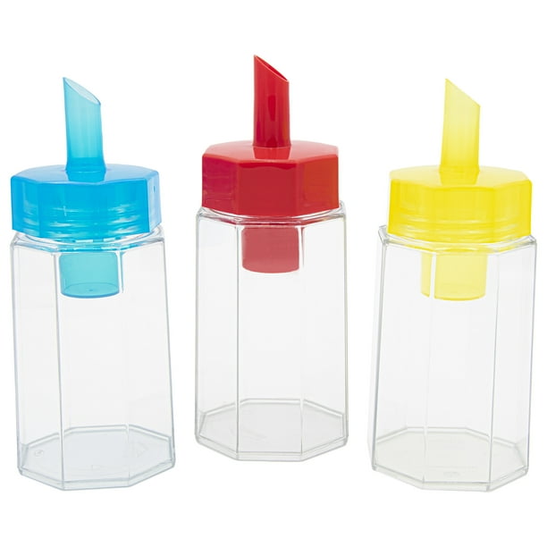 Smart Home Sugar Dispensers with Auto Measuring Lids Set of 3