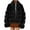 Black B, variant on Winter Coats for Women Zpanxa Women Solid Color Long Sleeve Shaggy Lapel Faux Fur Coat, Warm Short Jacket Outwear, Oversized Lapel Outwear Jackets Pink A XXL