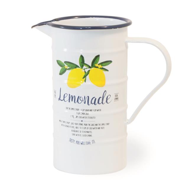 Boston International BFA19216 5 Cup Lemonade Metal Pitcher
