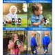 thumbnail image 4 of Botella de agua de fútbol - Regalos de fútbol únicos para niños y niñas - Botella de agua fresca para niños, plegable, a prueba de fugas - Botella de agua para niños - Sin Bpa - 55, 4 of 5