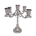 thumbnail image 2 of Candelabro de decoración Zulema Candelabro banquete de boda 5 plata, 2 of 7