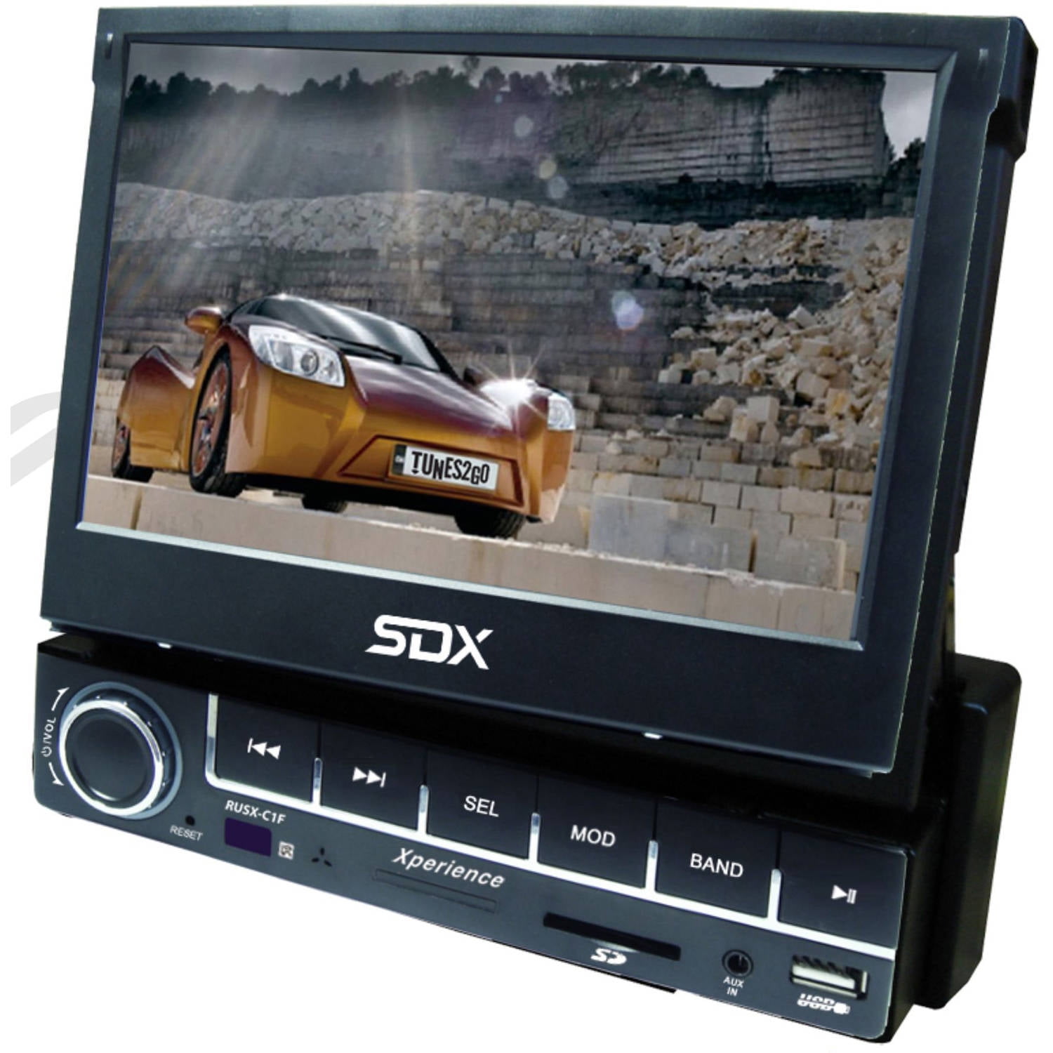 SDX 7 FlipOut Mechless Multimedia Receiver and Digital Player