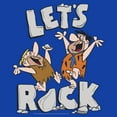 thumbnail image 2 of Men's The Flintstones Fred And Pablo Rock  Graphic T-Shirt, 2 of 4