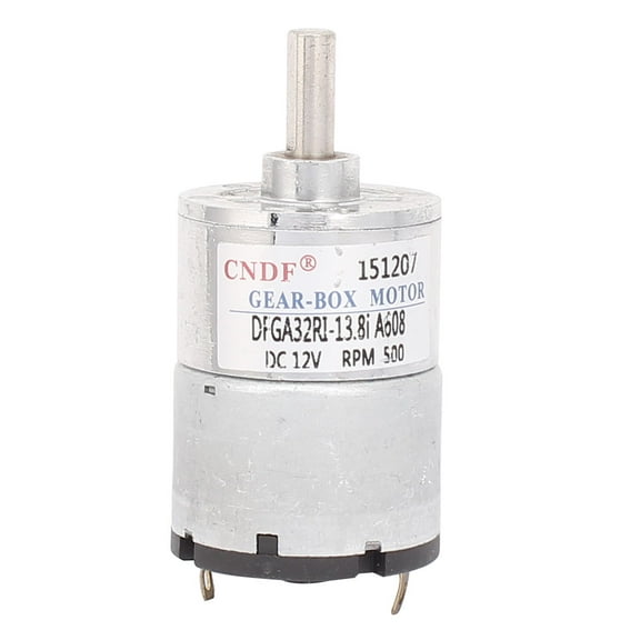DC 12V 380-500RPM Electric Powerful High Torque Gear Box Motor
