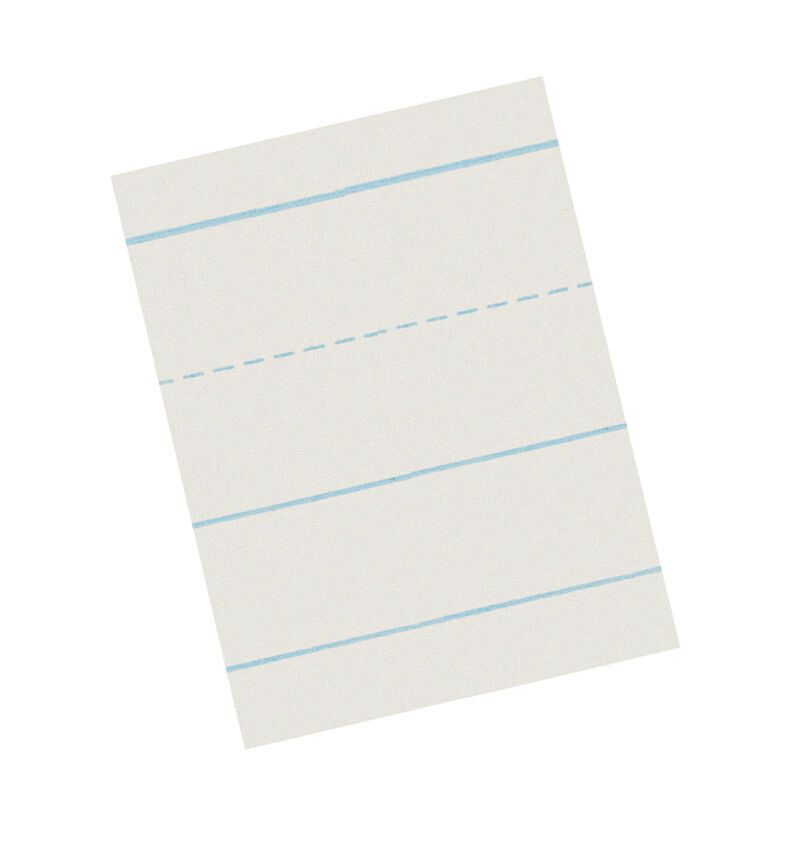 1 Each 500 Sheet Pacon Multi-program Handwriting Paper Ruled 8/" X 10.50/"