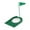 Green, variant on APLVFFZH Golf Putting Cup Flag Golf Putting Hole Cup Golf Putting Training Golf Training, red