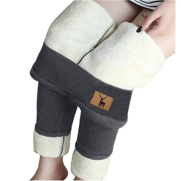 WILLBEST Pantalones Casuales de Moda para Mujer, de Cintura Alta, Cálidos, Largos, Estampados, para Uso Diario. Chica