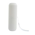 thumbnail image 2 of OULII 1Pcs Minimalist Nordic Style Beige Toothbrush Storage Box for Bathroom, 2 of 6