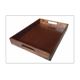 thumbnail image 1 of Bandeja de Madera para Servir Estilo Rústico Elegante – Charola Decorativa para Café, Desayuno y Cocina – Multiusos Hogar y Restaurante 40x30 cm – SNAPPYWRAPWOOD, 1 of 7