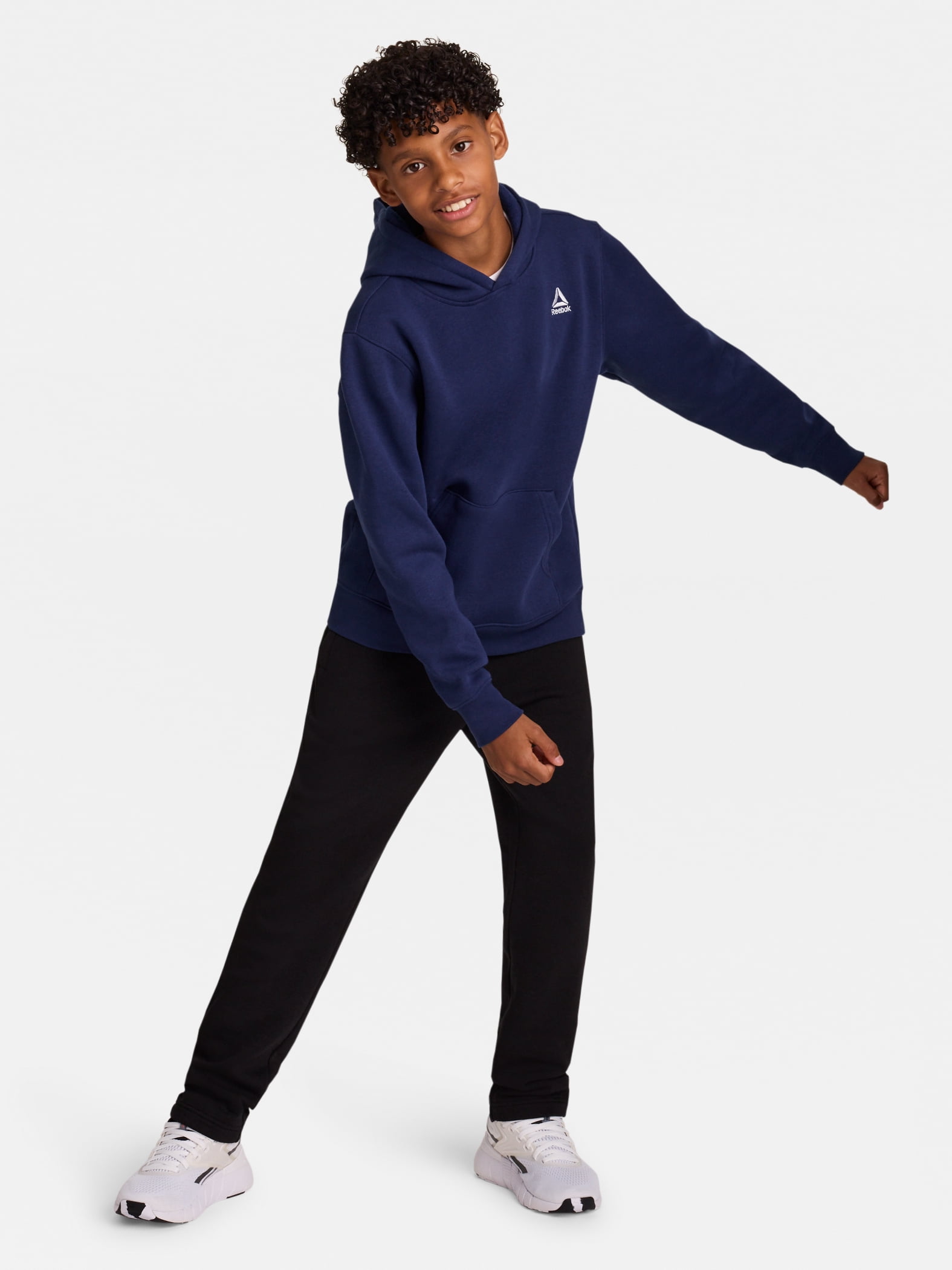 Reebok Boy's Game Day Fleece Open Leg Pant, Sizes 4-18