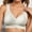 White, variant on Women's Thin Seamless Vest Soft Support Large Chest Small Half Fixed Cup Breathable Bra Sports Bra Medium Large Bras for Women Bras Sports Backless Bra Womens Sports Bras Underwire Bra Skin Tone Bra