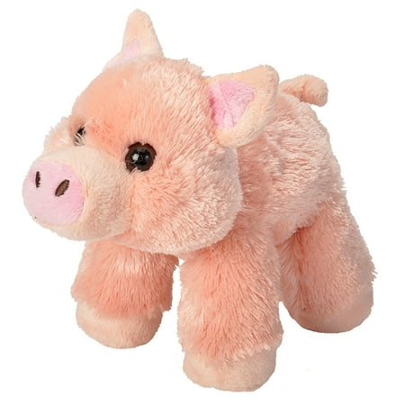 Wild Republic Hug ems Pig Stuffed Animal 7 Inches