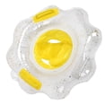 thumbnail image 3 of Anillo de natación inflable para bebé con asiento de seguridad y forma de flor, flotadores de cintura con asas., 3 of 14