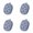 Purple, variant on 1-6PC Silicone Makeup Sponge Storage Box with Hole Design Dust Proof Breathable Small Travel Box for Easy Carry Makeup Holder Powder Puff Organizer