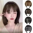 thumbnail image 3 of Natural Forehead Wig Bangs Fishbone Braid Headband With Sideburns Light, 3 of 8