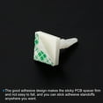 thumbnail image 4 of Uxcell Sticky PCB Spacer, 0.5" Supporting Height Adhesive Standoffs, White 100Pack, 4 of 5