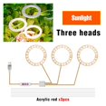 thumbnail image 2 of LED Phytolamp Indoor Grow Lights Full Spectrum Hydroponics Plant Lamp For Flower Seeds Cultivation DC5V USB LED Growth Light, 2 of 8