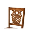 thumbnail image 5 of Baxton Studio Wanda Modern and Contemporary Transitional Walnut Brown Finished Wood 5-Piece Dining Set, 5 of 5