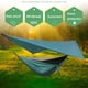 thumbnail image 5 of Greeniant Tienda de lona impermeable Camping al aire libre Resistente a los rayos UV Sombrilla Toldo Jardín carpas marrón, 5 of 6