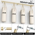 thumbnail image 3 of HEI! DEAR 1" Adjustable Gold Double Curtain Rod Set for Windows Heavy Duty with End Cap Finials,36-120", 3 of 7