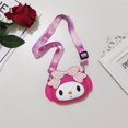 thumbnail image 1 of Sanrio-Bolso de hombro de Agel de sílice para niñas, monedero de dibujos animados Kawaii Kt Kuromi My Melody Cinnamoroll, bolsa de almacenamiento para regalo, 1 of 4