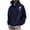 hgg322-Navy, variant on Yaoyar Men's Fall Winter Coconut Print Hooded Drawstring Pullover with Pocket, Casual Sweatshirt with Tropical Graphic for Seasonal Style