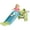 Green, variant on Pink Playful Style Kids Toddler Slide Playset with Ball & Hoop, Non-Slip Steps 1-3 Years