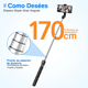 thumbnail image 2 of Trípode Celular Palo Selfie Control Remoto Y Bluetooth 170cm Xtellar plateado, 2 of 3