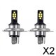 thumbnail image 1 of Paquete de 2-6 bombillas para delanteros de motocicleta Colamx LED 1200LM DC 12V-28V 2 uds, 1 of 8