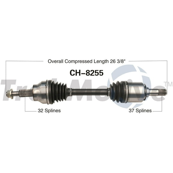 CV Axle Shaft Fits select: 2011-2018,2020-2022 JEEP GRAND CHEROKEE