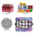 thumbnail image 4 of Lunch Bag Portable Crossbody Meal Bag Cooler Bag Insulated Lunch Bag Food Bag Handheld & Crossbody Design Colorful Leaves, 4 of 6