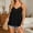 *Black, variant on ClodeEU Women's Lace Trim V Neck Spaghetti Strap Camisole,Casual Loose Flowy Summer Tank Top Black,Women's Plus XXL