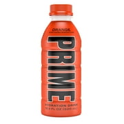 Prime Hydration Drink, Orange, 16.9 fl oz, Single Bottle