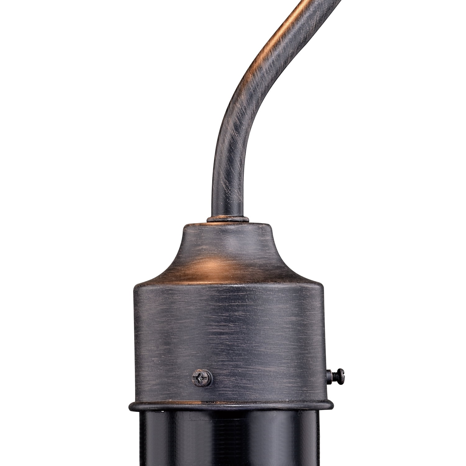 Vaxcel Outland 1L Black Dark Sky Farmhouse Outdoor Dome Barn Post Light